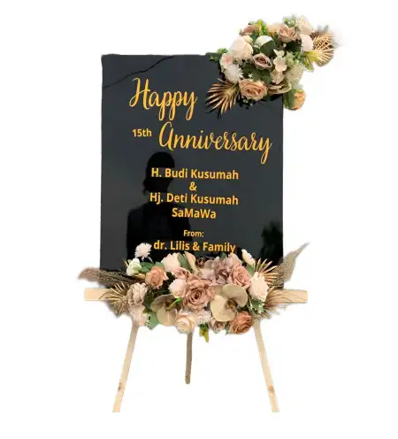 Papan Bunga Akrilik Japoh