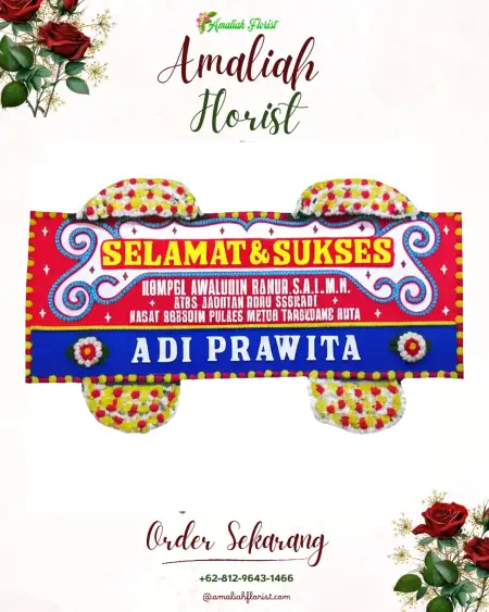 Papan Bunga Ucapan Selamat Japoh